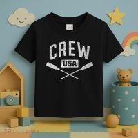 Rowing Crew Usa Coxswain Sculling Row Team Toddler T-Shirt thumb 3