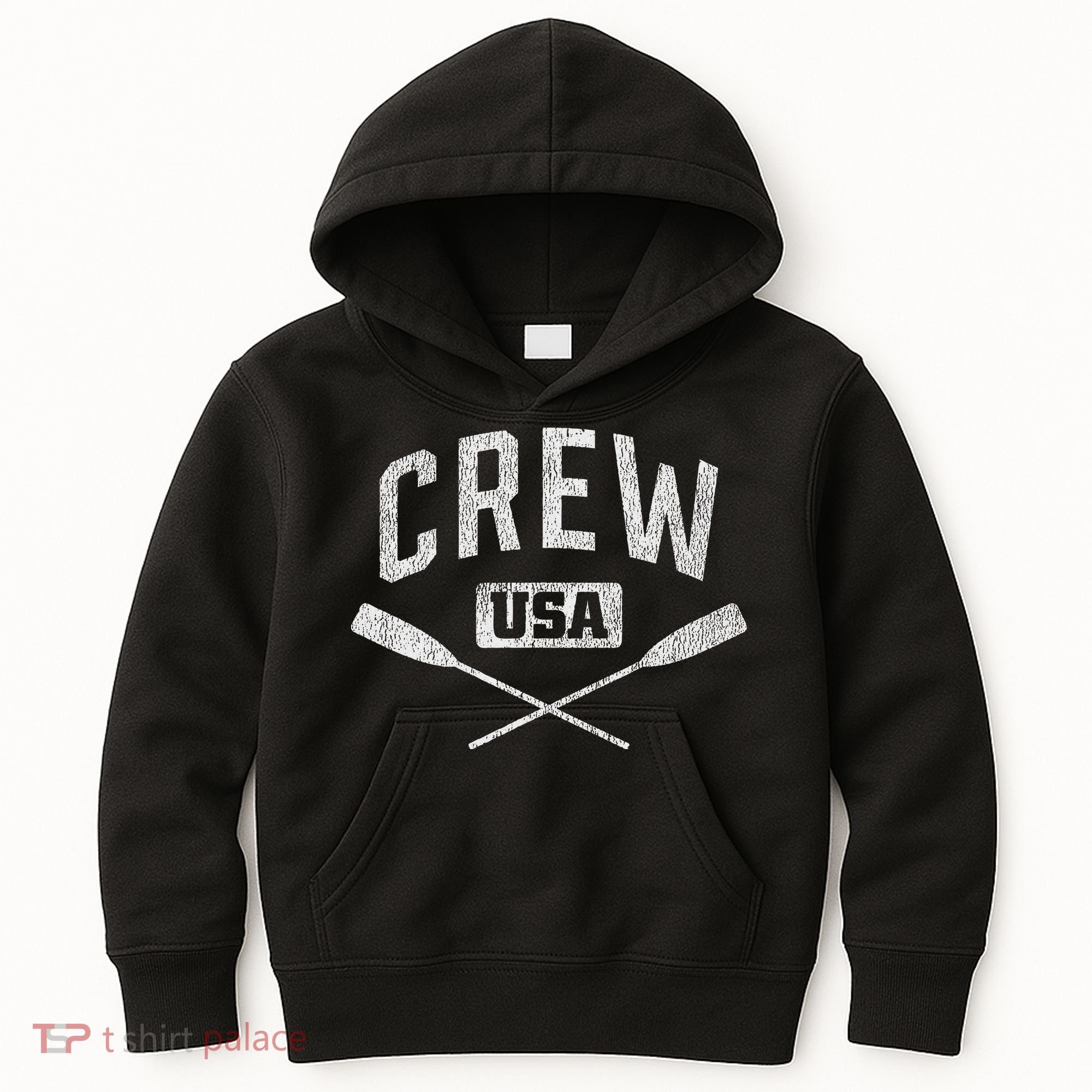 Rowing Crew Usa Coxswain Sculling Row Team Kids Hoodie