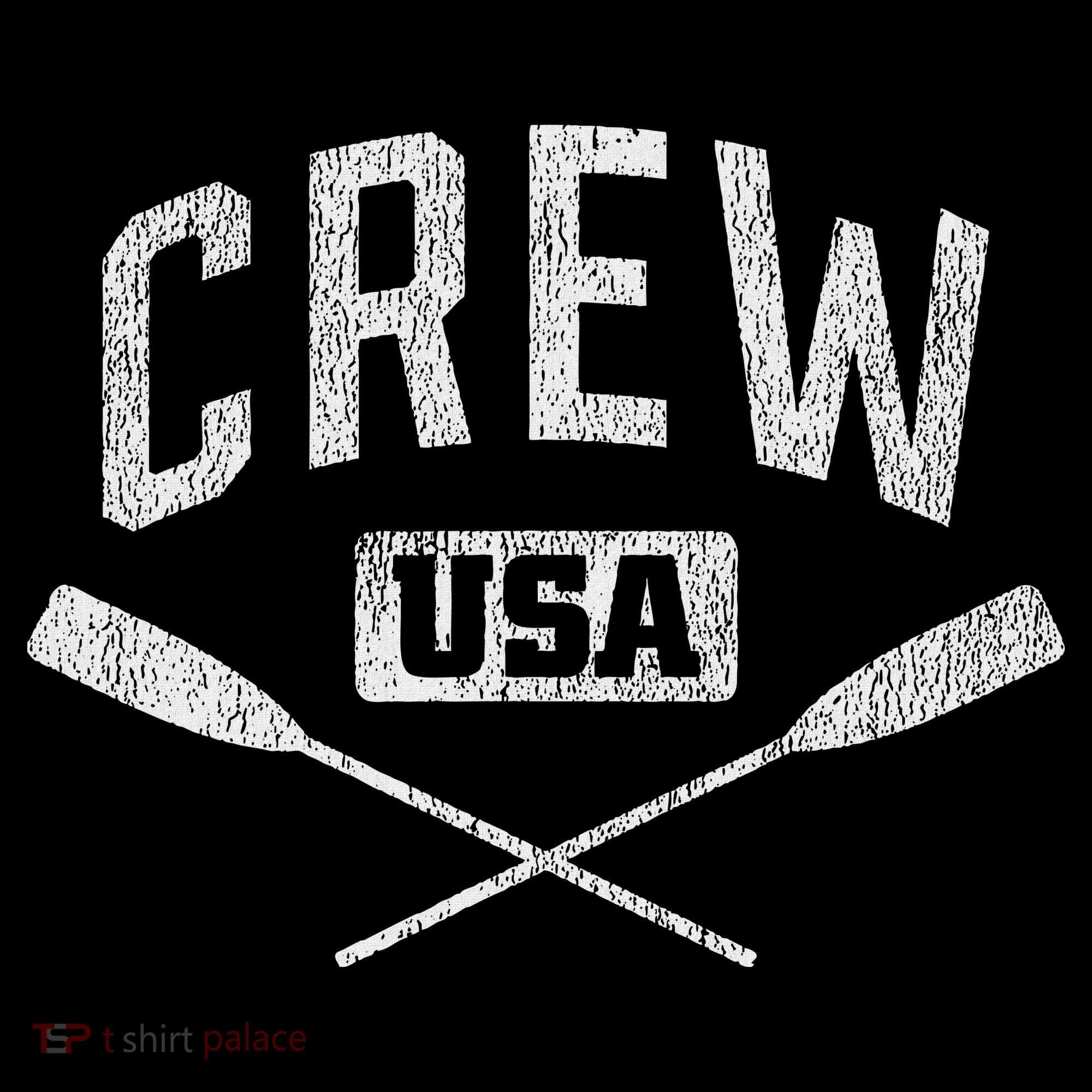 Rowing Crew Usa Coxswain Sculling Row Team Kids T-Shirt