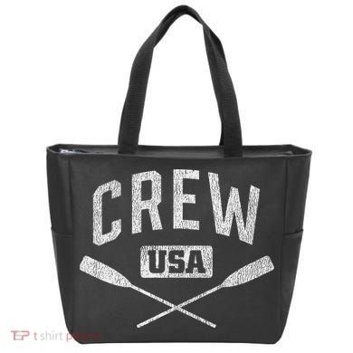 Rowing Crew Usa Coxswain Sculling Row Team Tote Bag