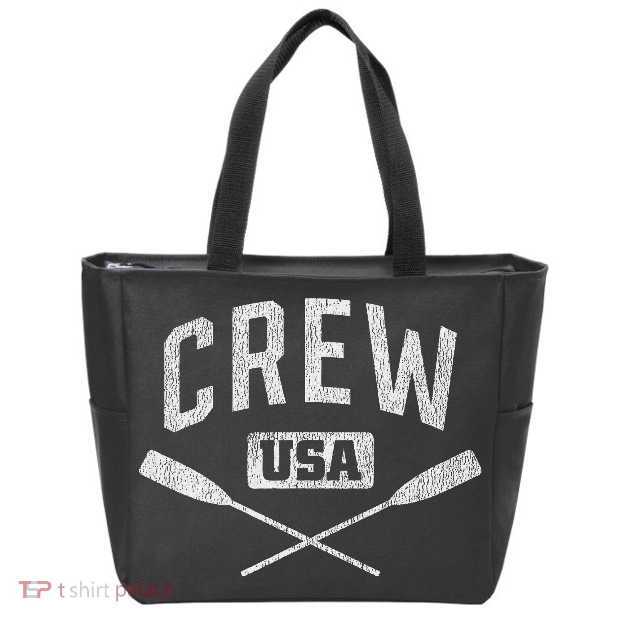 Rowing Crew Usa Coxswain Sculling Row Team Tote Bag