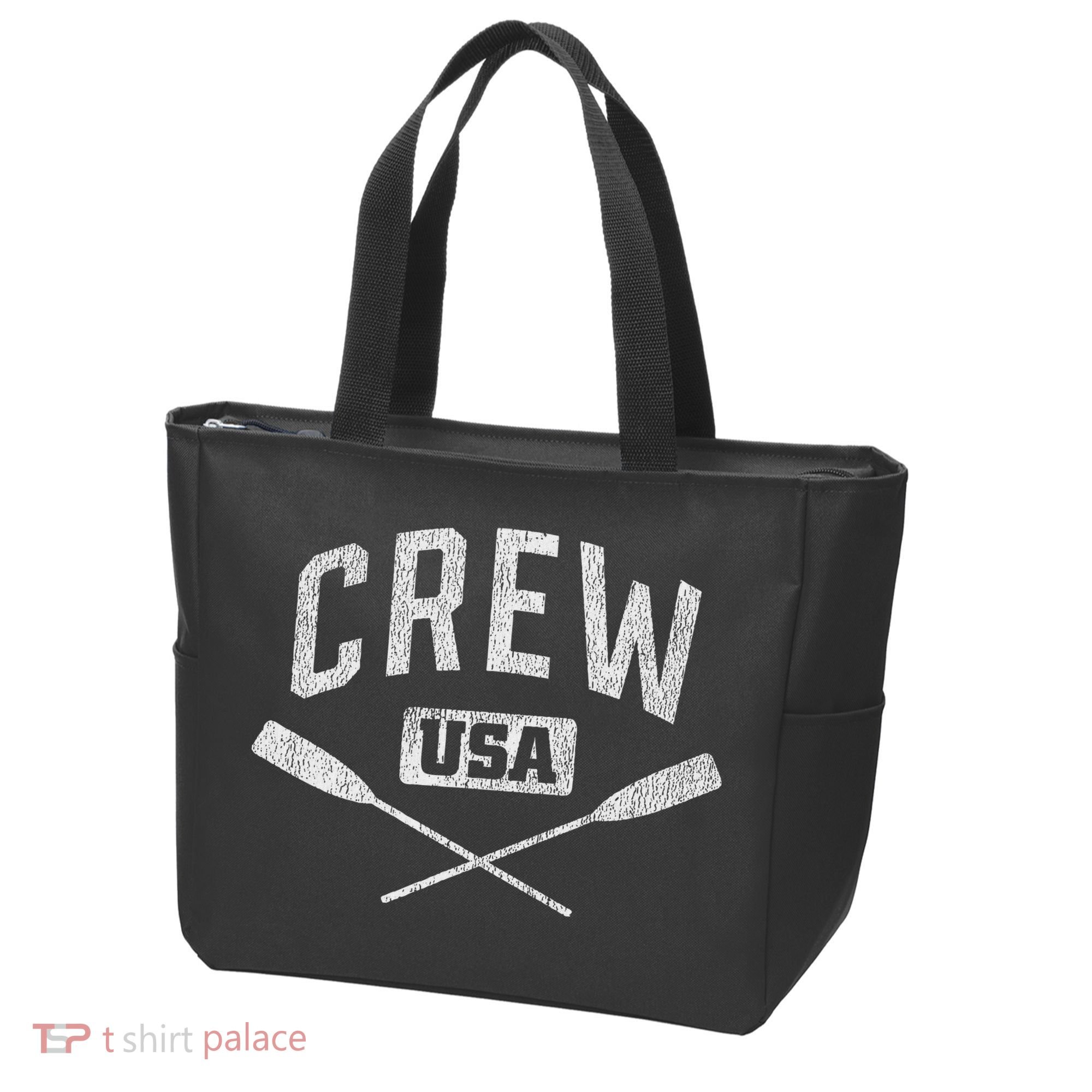 Rowing Crew Usa Coxswain Sculling Row Team Tote Bag