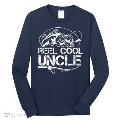 Reel Cool Uncle Long Sleeve Shirt
