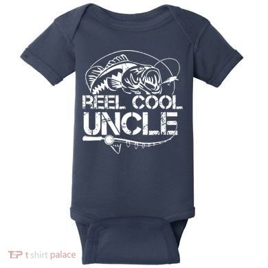 Reel Cool Uncle Baby Bodysuit