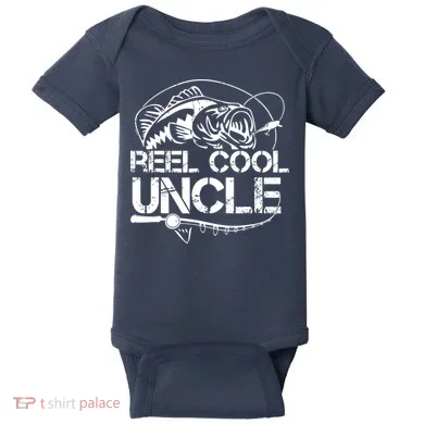 Reel Cool Uncle Baby Bodysuit