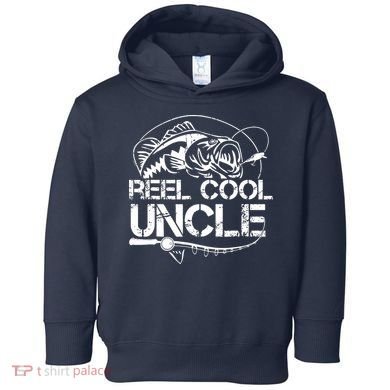 Reel Cool Uncle Toddler Hoodie