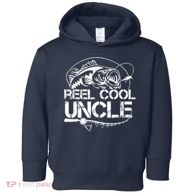 Reel Cool Uncle Toddler Hoodie