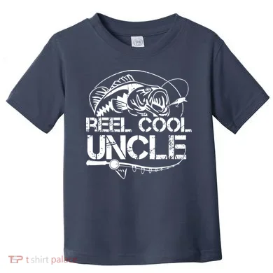 Reel Cool Uncle Toddler T-Shirt