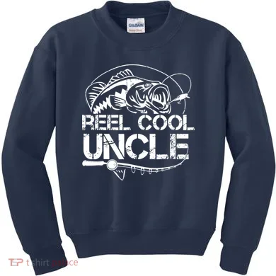 Reel Cool Uncle Kids Sweatshirt