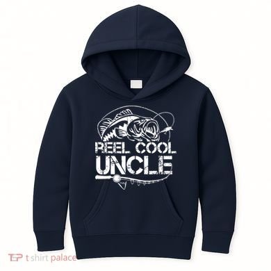 Reel Cool Uncle Kids Hoodie