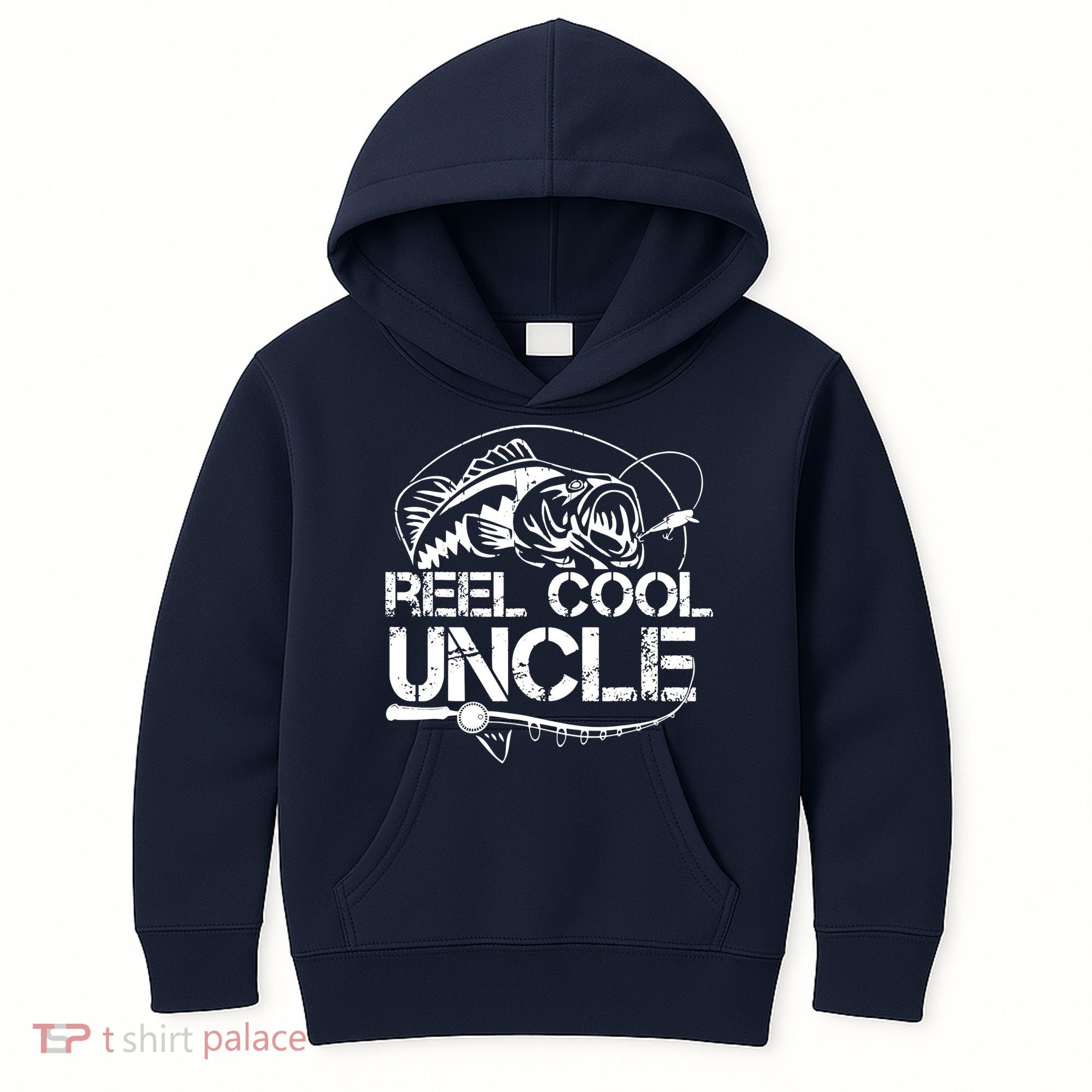 Reel Cool Uncle Kids Hoodie