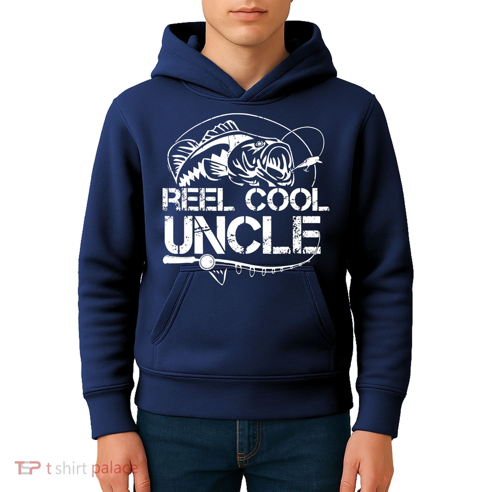 Reel Cool Uncle Kids Hoodie