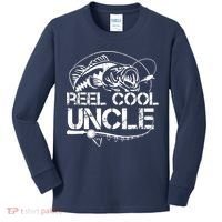 Reel Cool Uncle Kids Long Sleeve Shirt thumb 0