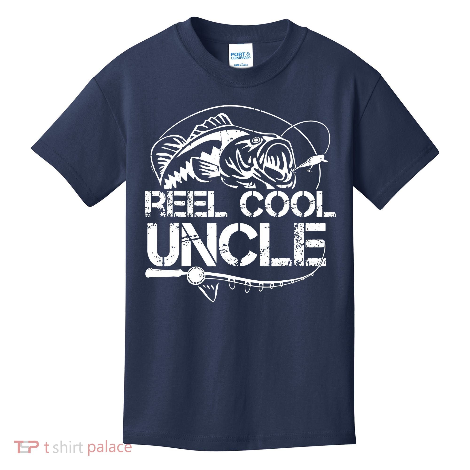 Reel Cool Uncle Kids T-Shirt