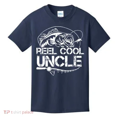 Reel Cool Uncle Kids T-Shirt
