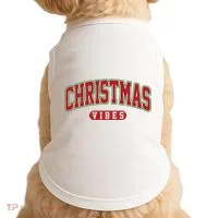 Retro Christmas Vibes Doggie Tank thumb 0