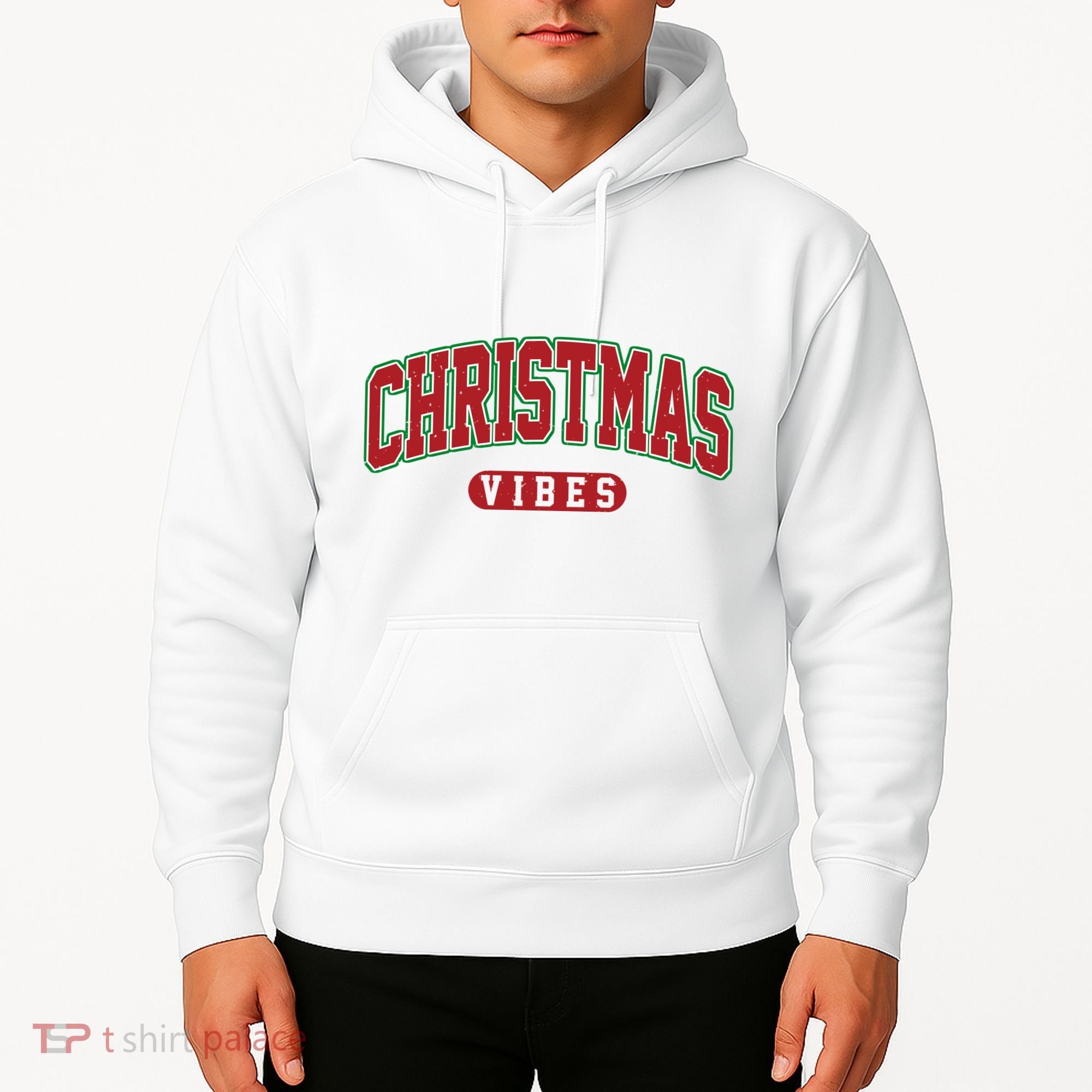 Retro Christmas Vibes Hoodie