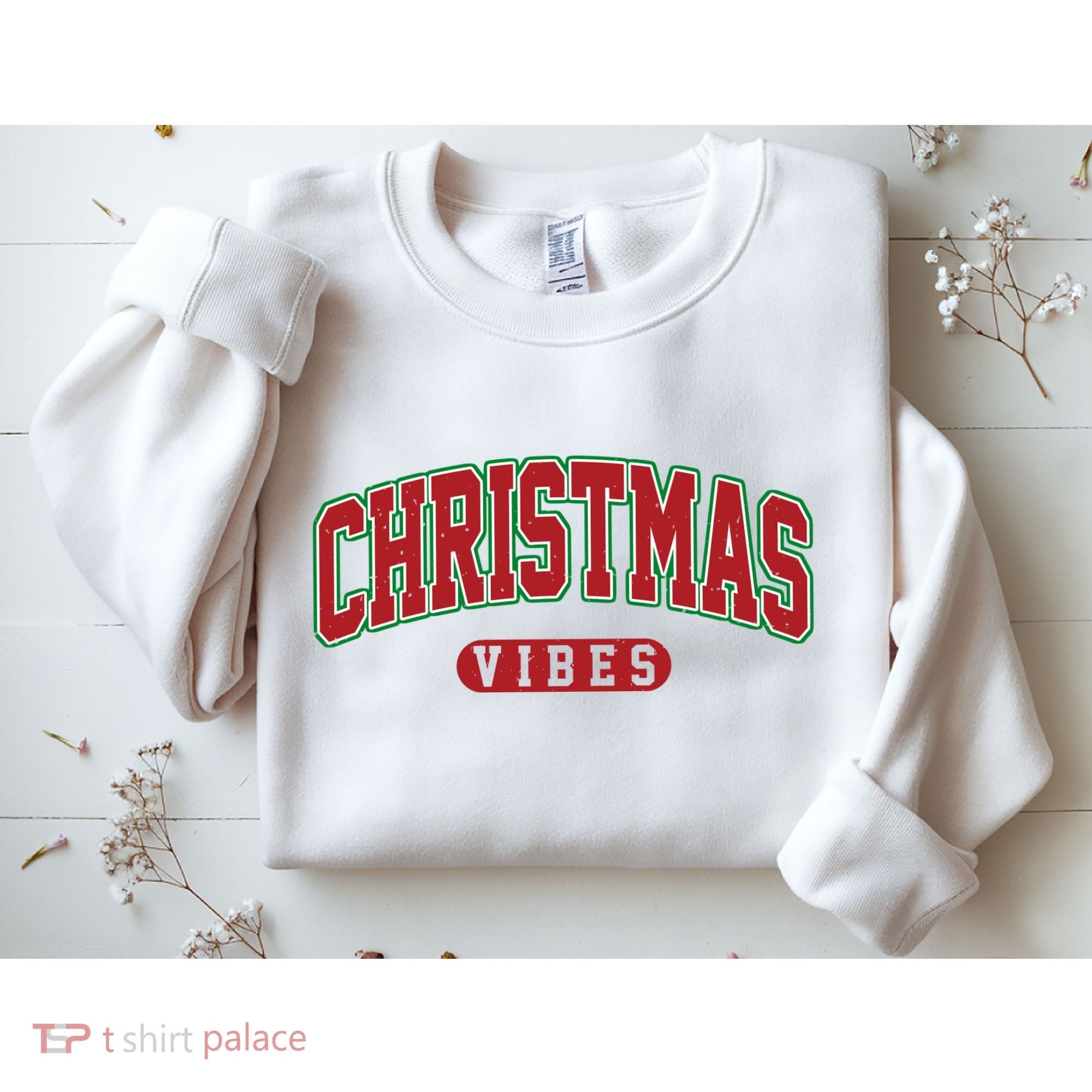 Retro Christmas Vibes Sweatshirt