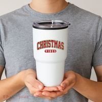 Retro Christmas Vibes Tumbler thumb 2