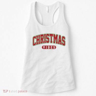 Retro Christmas Vibes Women's Tank Top