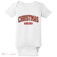 Retro Christmas Vibes Baby Bodysuit thumb 0