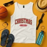 Retro Christmas Vibes Tank Top thumb 4