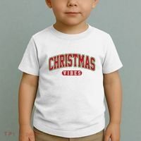 Retro Christmas Vibes Toddler T-Shirt thumb 2