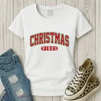 Retro Christmas Vibes Women's T-Shirt thumb 3