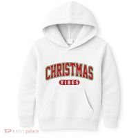 Retro Christmas Vibes Kids Hoodie thumb 0