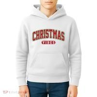 Retro Christmas Vibes Kids Hoodie thumb 4