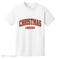 Retro Christmas Vibes Kids T-Shirt thumb 0