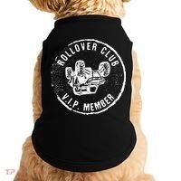 Rollovers Club VIP Member ATV UTV Lovers Funny  Doggie Tank thumb 0