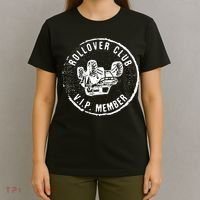 Rollovers Club VIP Member ATV UTV Lovers Funny  T-Shirt thumb 4