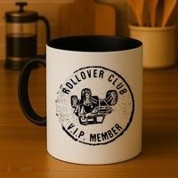 Rollovers Club VIP Member ATV UTV Lovers Funny  Coffee Mug thumb 4