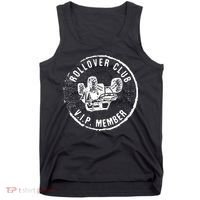 Rollovers Club VIP Member ATV UTV Lovers Funny  Tank Top thumb 0