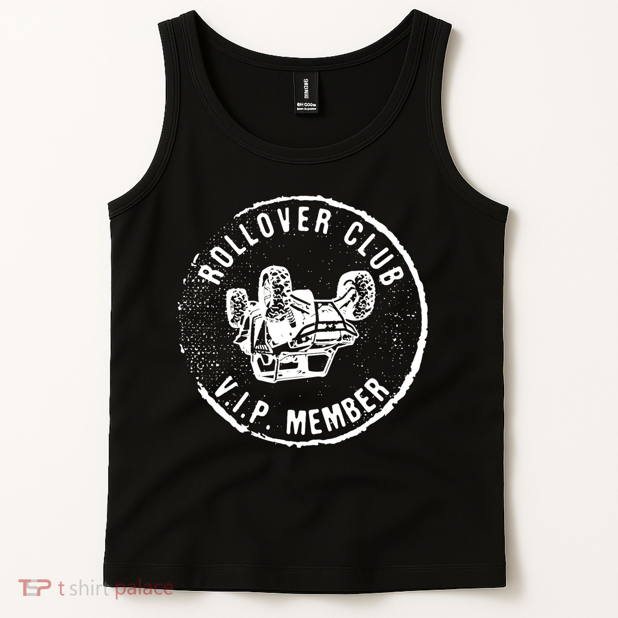 Rollovers Club VIP Member ATV UTV Lovers Funny  Tank Top