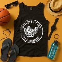 Rollovers Club VIP Member ATV UTV Lovers Funny  Tank Top thumb 4