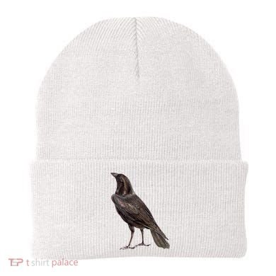 Raven Crow Vintage Beanie