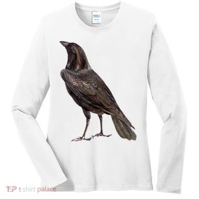Raven Crow Vintage Women's Long Sleeve Shirt