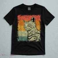 Retro Cats Vintage Bengal Cat T-Shirt thumb 5