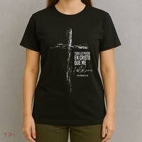 Regalos Cristianos Versos Filipenses 4 13 Christian Spanish T-Shirt thumb 4