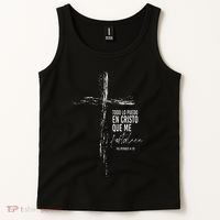 Regalos Cristianos Versos Filipenses 4 13 Christian Spanish Tank Top thumb 2