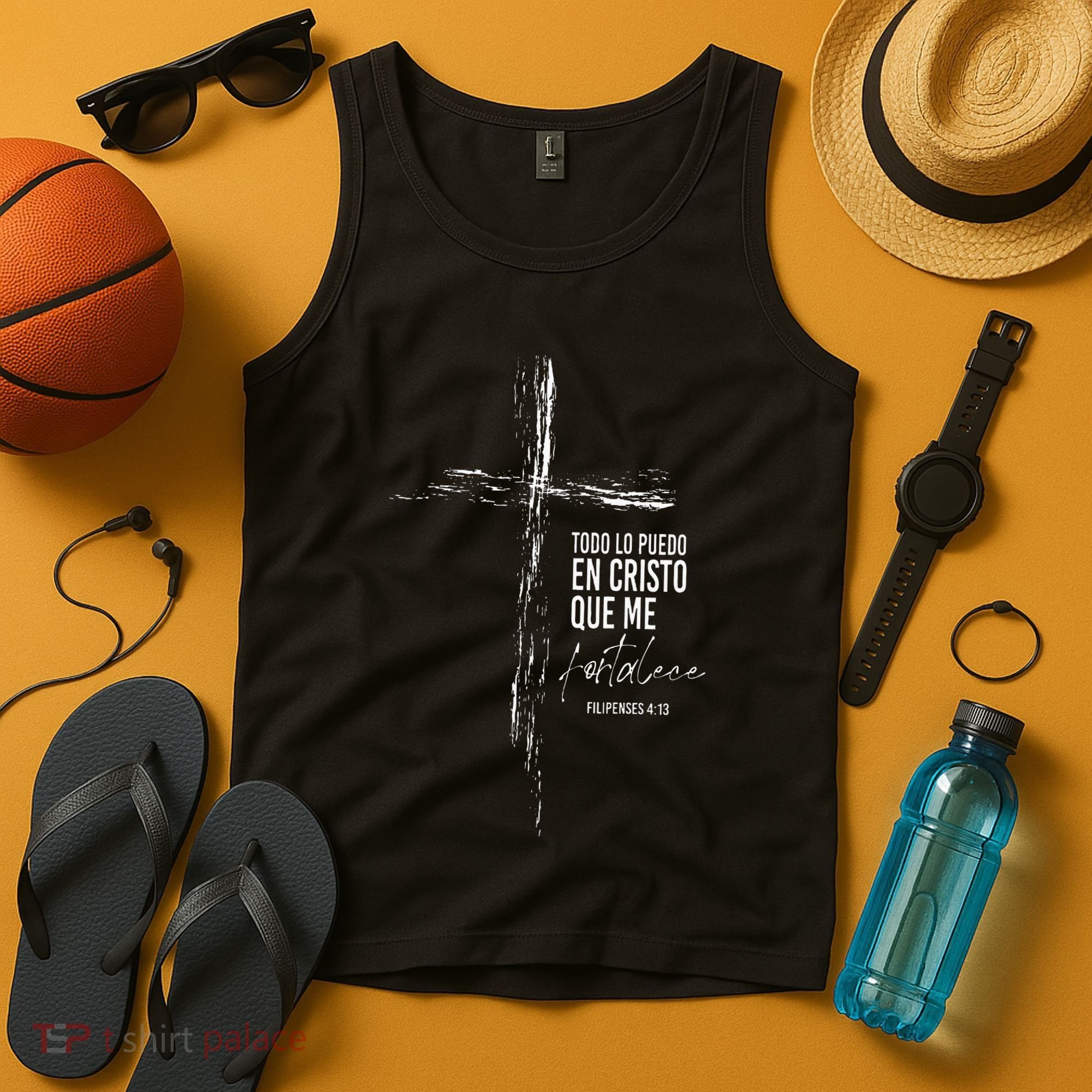 Regalos Cristianos Versos Filipenses 4 13 Christian Spanish Tank Top