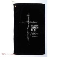 Regalos Cristianos Versos Filipenses 4 13 Christian Spanish Golf Towel thumb 0