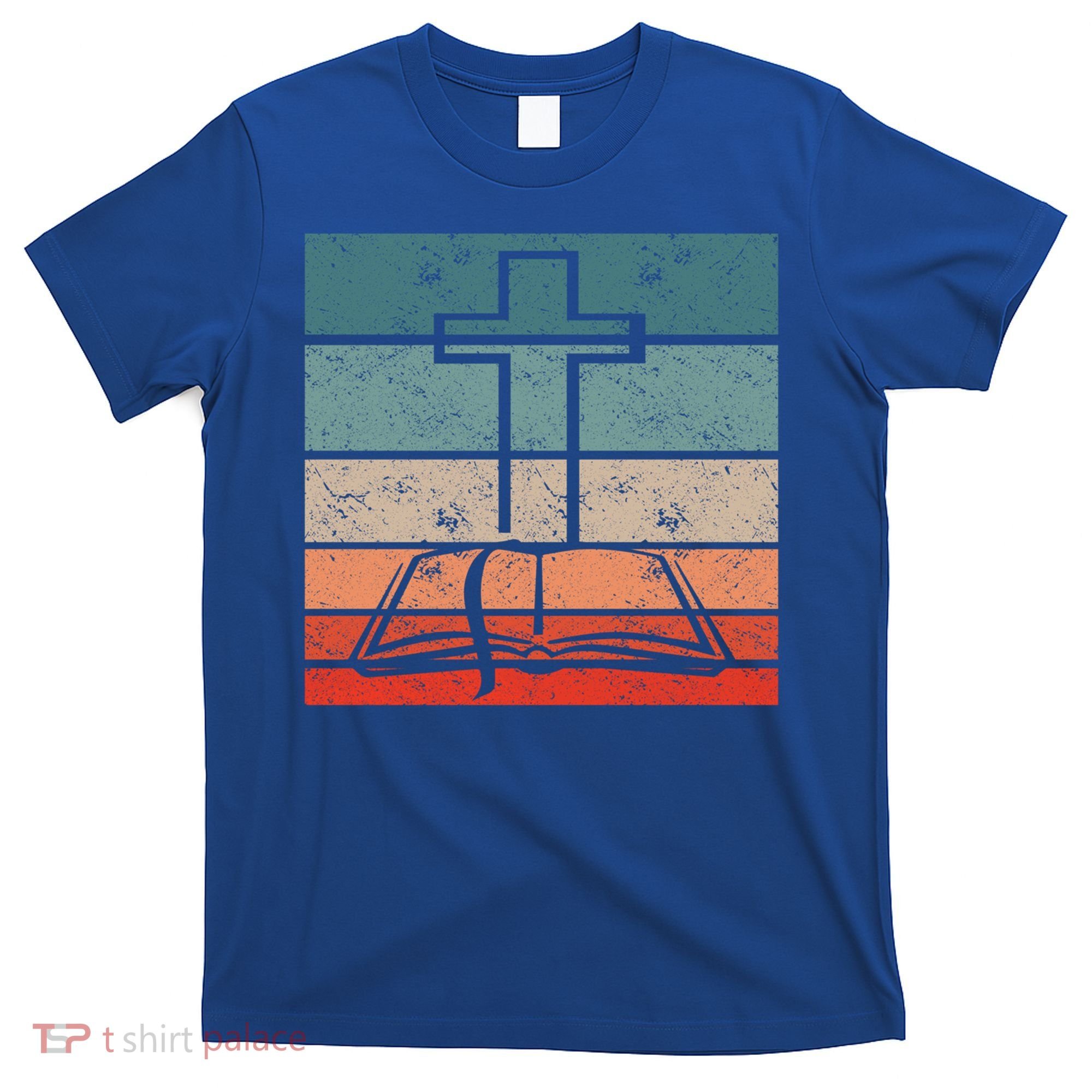 Retro Christian Vintage Cute Gift Catholic Christianity Bible Gift T-Shirt