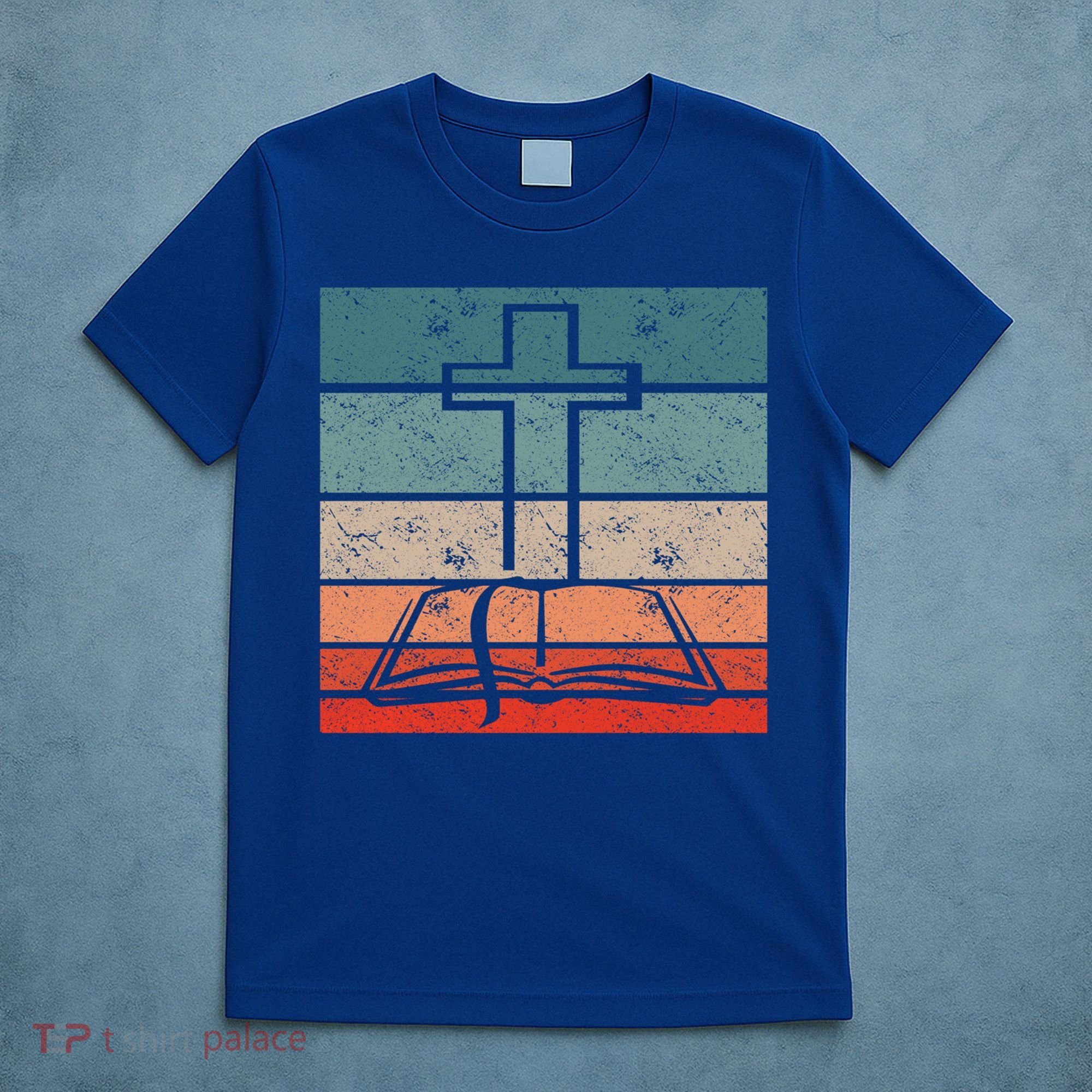 Retro Christian Vintage Cute Gift Catholic Christianity Bible Gift T-Shirt