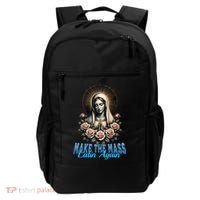 Roman Catholic Virgin Mary Make The Mass Latin Again Backpack thumb 0