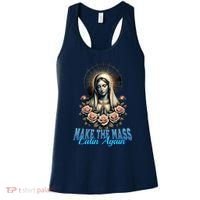 Roman Catholic Virgin Mary Make The Mass Latin Again Women's Tank Top thumb 0