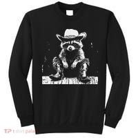 Raccoon Cowboy Western Sweatshirt thumb 0