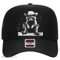 Raccoon Cowboy Western Hat thumb 0